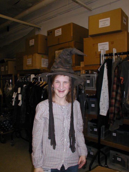 Elisabeth et son chapeau de sorcier