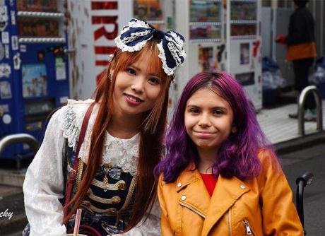 Kendra au Japon