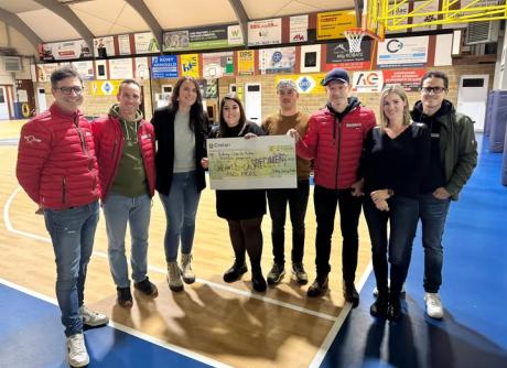 remise chèque club VTT Rulles
